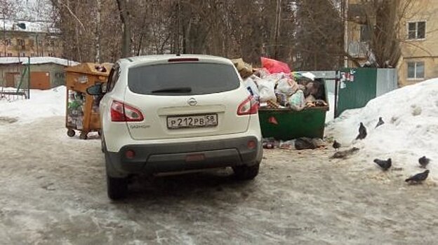 Помешал: на ул. Красной пензенцы отомстили водителю Nissan