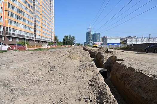 В Красноярске полным ходом идёт ремонт дорог