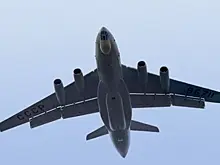 Появилось видео с моментом падения Ил-76 в Судане