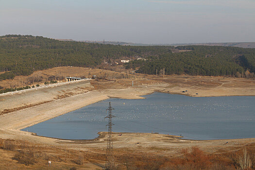 Приток в водохранилища Крыма сократился в 4,5 раза