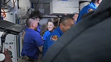 Кикина и другие космонавты экипажа Crew-5 перешли на борт МКС