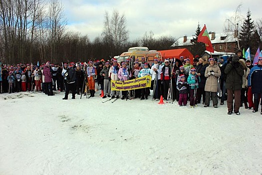 Более 200 человек приняли участие в "Лыжне России" в КЧР, где она проводилась впервые