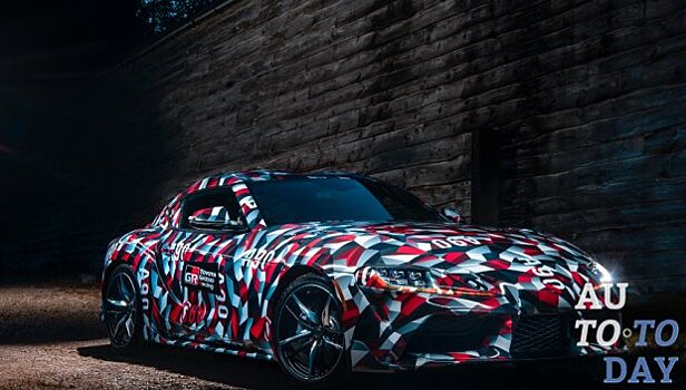 Toyota заинтриговала снимками новой Supra