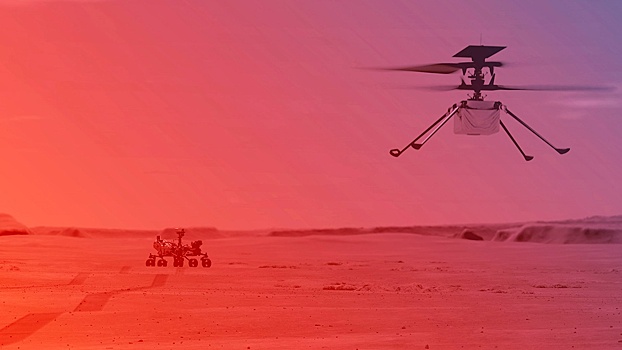 В NASA рассказали о первом полете вертолета на Марсе