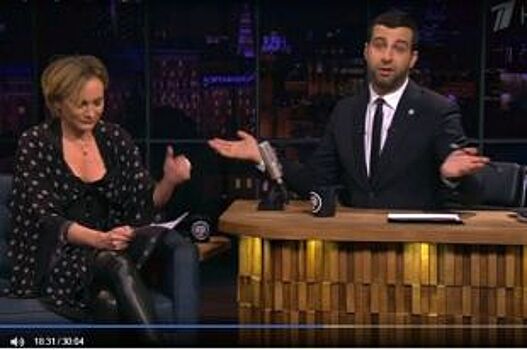 Ургант научил Патрисию Каас произносить «Воронеж», где она даст концерт