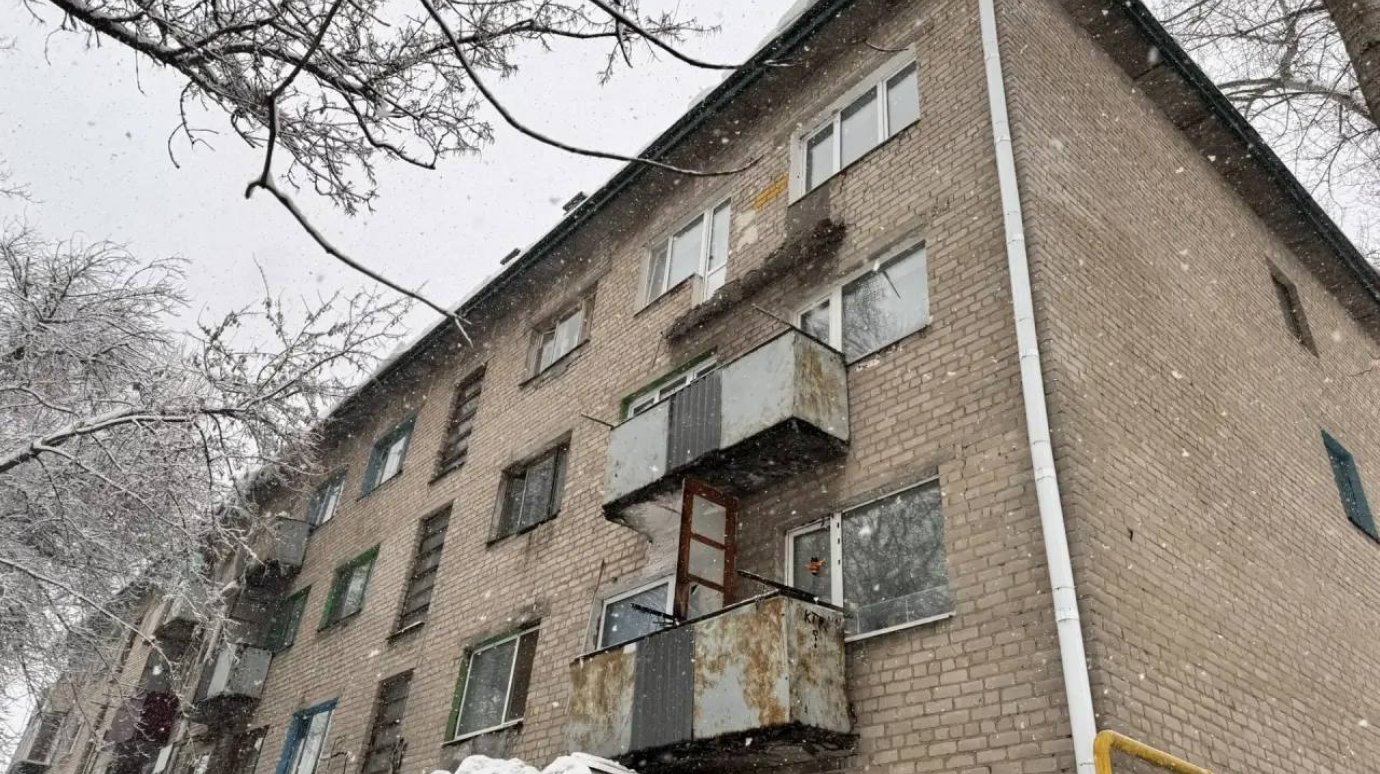 После обрушения балкона в Пензе прокуратура начала проверку
