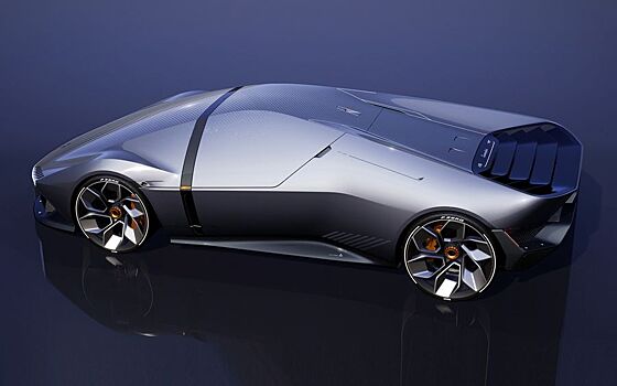 Дизайн-проект Lamborghini E_X показал, какими могут быть электрические суперкары бренда