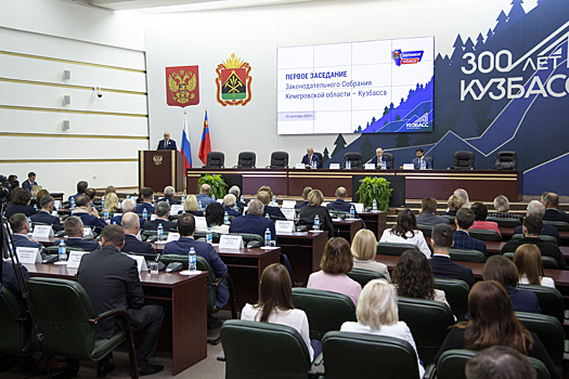 Депутаты выбрали председателя парламента Кузбасса