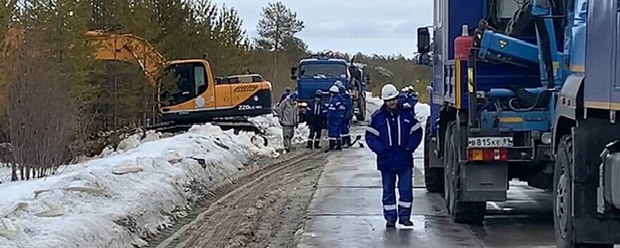 Причиной прорыва трубопровода в ЯНАО стала незаконная врезка