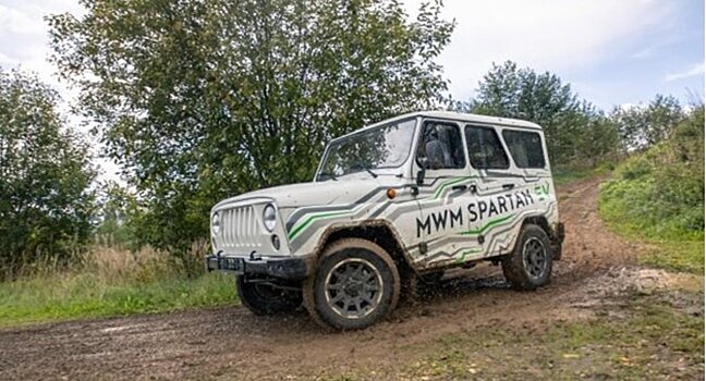 Собран UAZ «Hunter» на электрической тяге