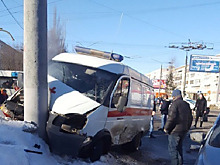 Во Владимире иномарка протаранила «скорую»