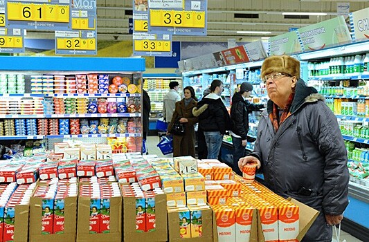 Росстат: в апреле продукты не подорожали