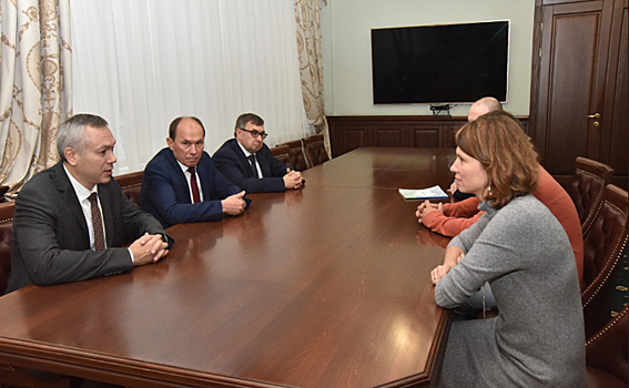 Андрей Травников обсудил с делегацией Минсельхоза России вопросы экспортного потенциала в сельском хозяйстве