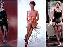 Сногсшибательная Софи Лорен во время съемок фильма «Миллионерша»