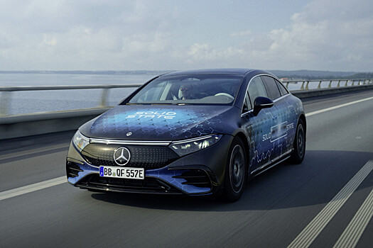 У Mercedes-Benz EQS подрастет запас хода