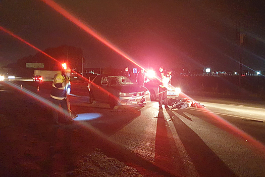 На Полевском тракте иномарка насмерть сбила пешехода