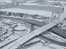 В Новосибирске открыли полноценное движение по правобережной развязке 4 моста