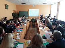 Ангарскую Гимназию №1 посетила делегация из 32 руководителей школ из Воронежа и Воронежской области