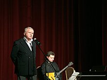 Сергей Никоненко выступил в Цхинвале с "Бессмертным полком"