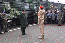 Тематический поезд Минобороны России «Сила в правде» продемонстрировал свою экспозицию во Владикавказе