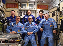 Опубликовано видео смены экипажа на МКС