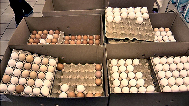 На Ямале за неделю подорожали куриные яйца, говядина и мука