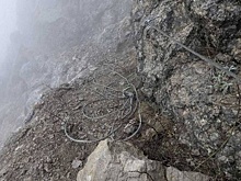 В Севастополе закрыли проход по туристической тропе "Виа феррата" из-за обвала