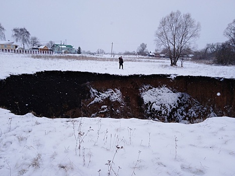 Специалисты объяснили причины появления карстовых провалов в Гагинском и Арзамасском районах