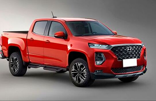 Новый пикап Hyundai может получить дизельный мотор от Genesis GV80