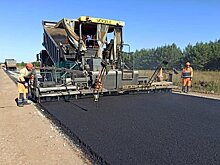 В Тюлячинском районе Татарстана отремонтировали участок дороги М-7 "Волга" — Шадки — Сауш — Шармаши