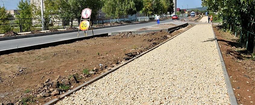 Улицу Мельникова в Сарапуле отремонтируют к 1 сентября