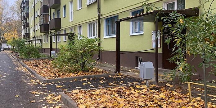 В Курске за 2022 год благоустроили 38 дворов