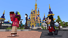 В Minecraft появился парк аттракционов Disney