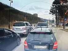 «Водитель Nissan Patrol творил настоящий беспредел в Снеговой пади»