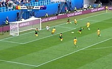 Сборная Австралии сравняла счёт в матче с Камеруном