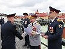 Торжественный полуденный выстрел произвели сегодня в Санкт-Петербурге в честь празднования Дня сотрудников оперативной службы уголовно-исполнительной системы