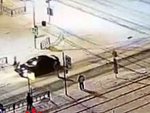 В Магнитогорске на видео сняли кульбит школьницы в воздухе в момент аварии