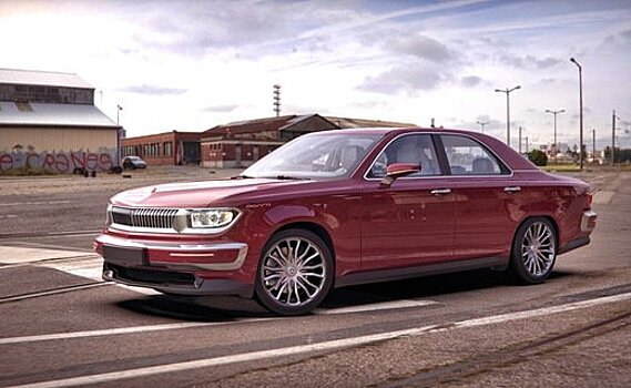 Как выглядит обновлённая ГАЗ-24 «Волга»