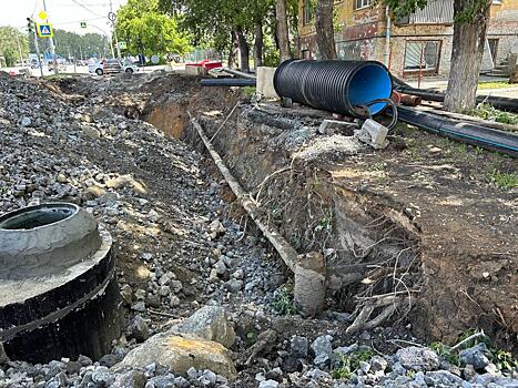 В Челябинске введен в работу коллектор на улице Первой Пятилетки