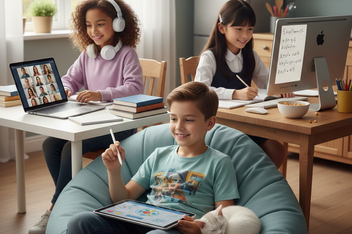 Орловских школьников из-за холодов переводят на дистанционное обучение