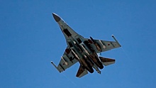 Истребитель Су-35С ВКС России уничтожил украинский самолет
