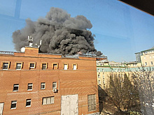 ТАСС: в Москве в строящемся жилом доме произошел пожар