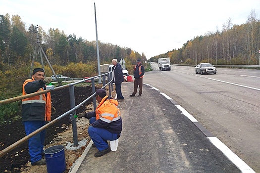 Переделка опасной дороги под Екатеринбургом обошлась в 70 миллионов рублей