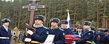 В Ивановской области прошла траурная церемония захоронения останков бойца ВОВ
