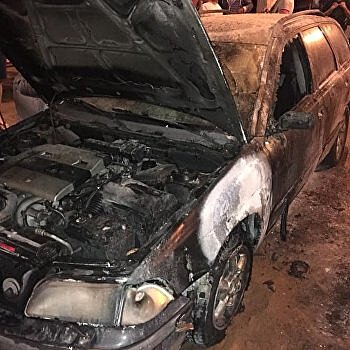 В Одессе неизвестные подожгли автомобиль активиста «Дорожного контроля»