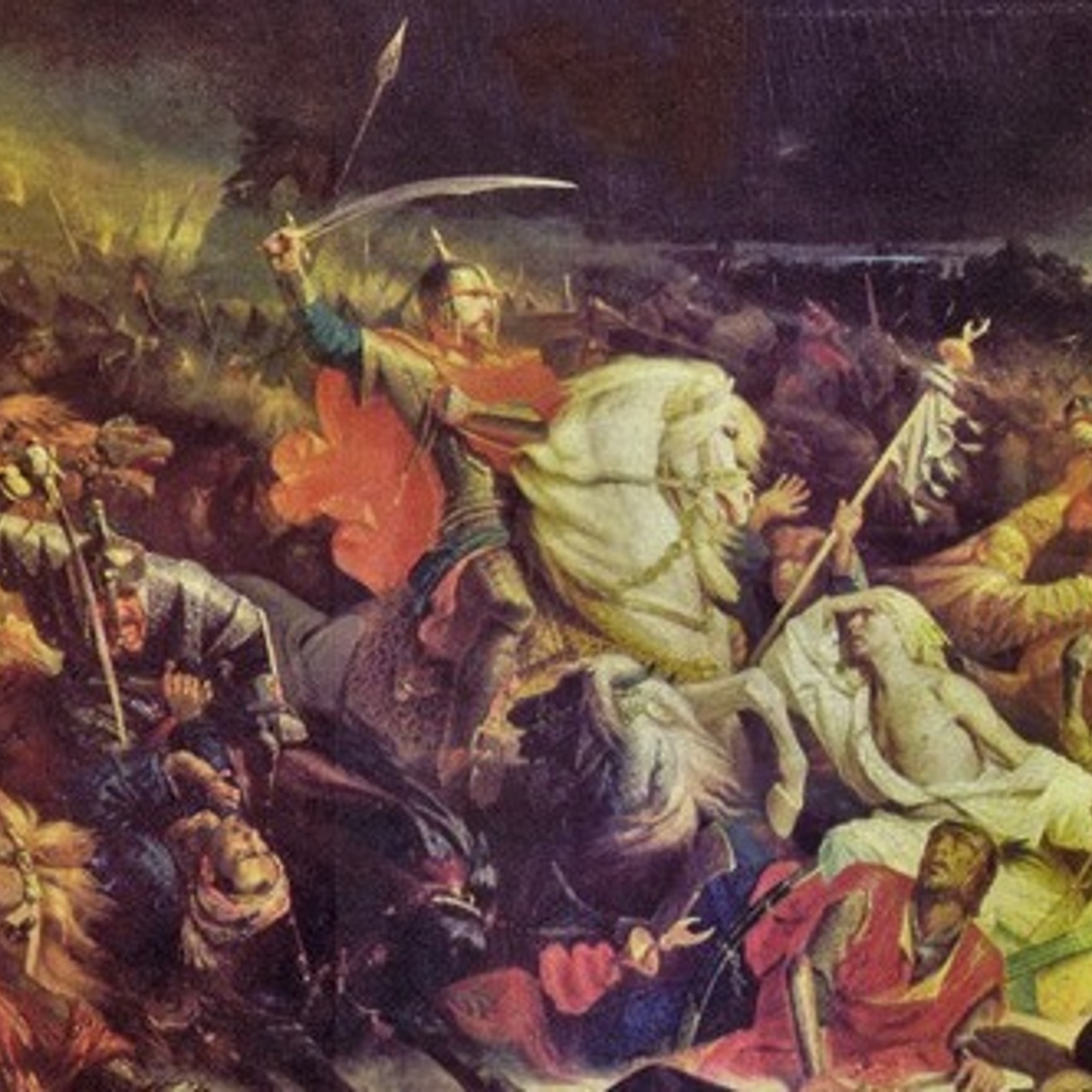 Присекин куликовская битва картина. Золотая орда куликовская битва. Куликовская битва го. Ратный это. 1380 куликовская битва картина.