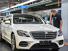 Mercedes-Benz S-класса самостоятельно уехал с завода