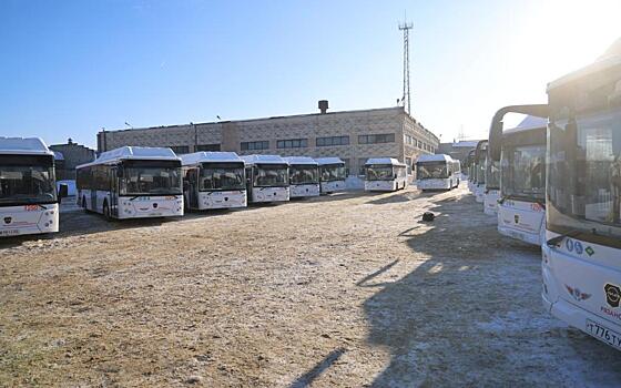 25 новых автобусов выйдут на шесть маршрутов Рязани