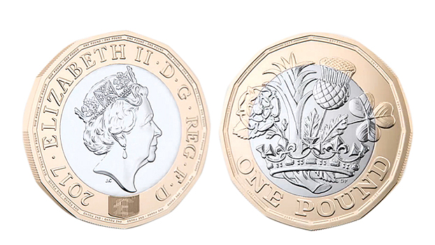 Великобритания сменила круглый фунт на 12‐гранный