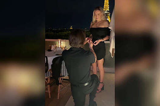 Певице Mary Gu сделали предложение руки и сердца в Париже